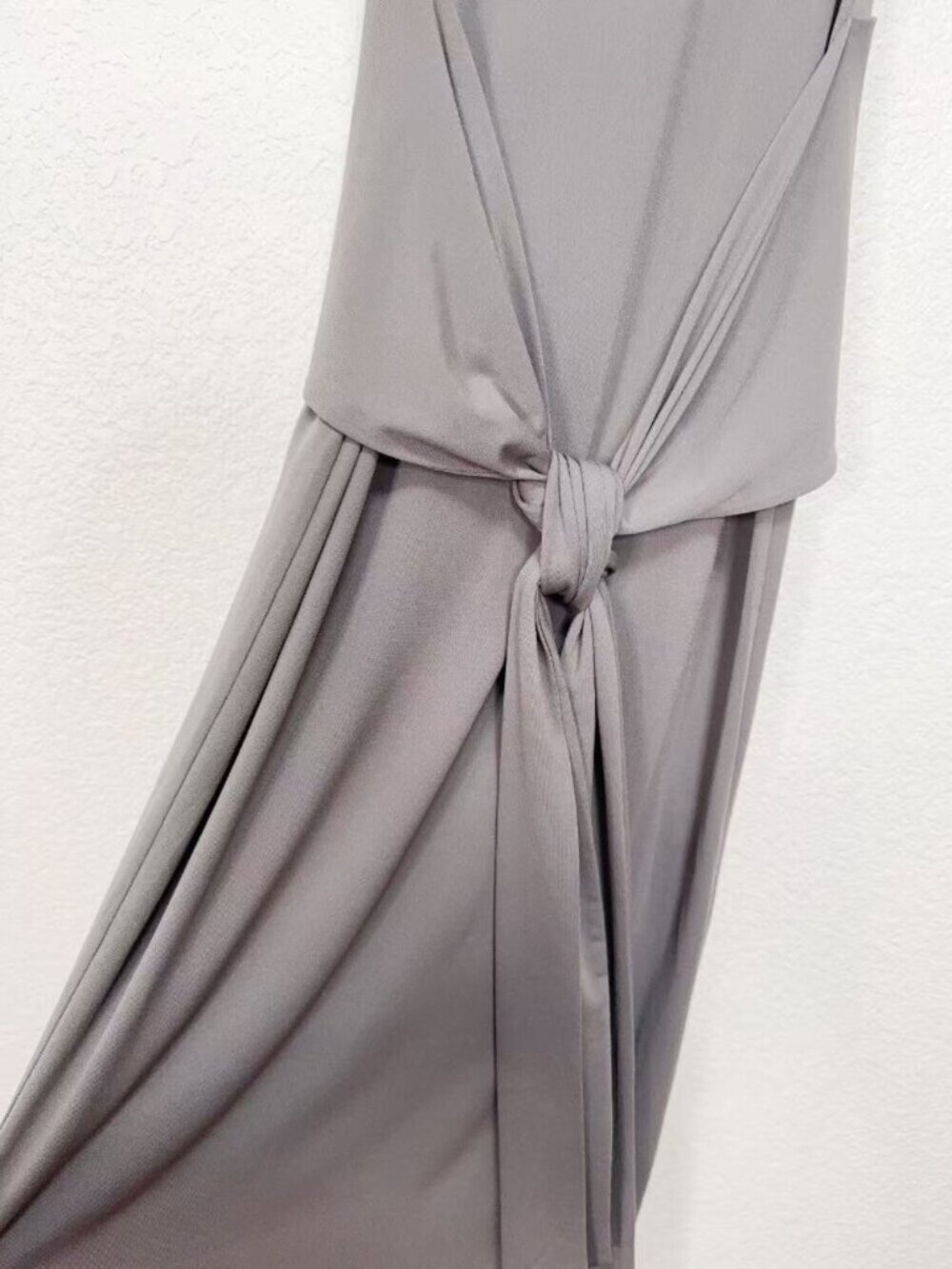 NWT NIA Victoria Soft Silhouette Maxi Dress Grey - Picture 8 of 10